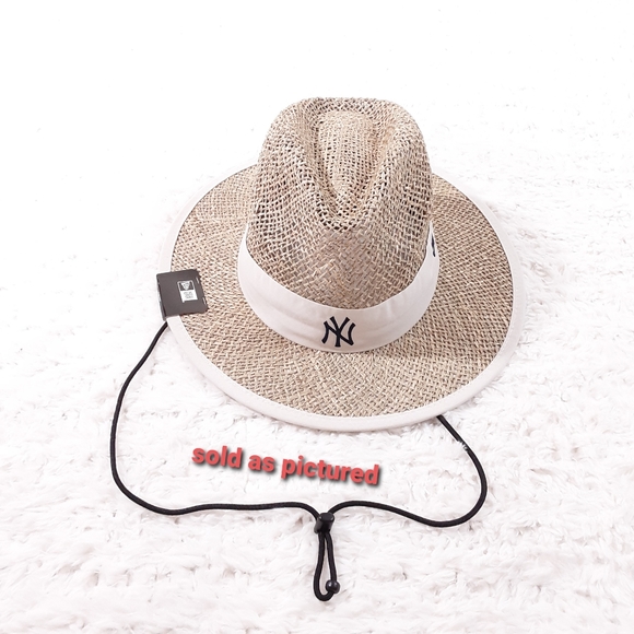 ny yankees straw hat